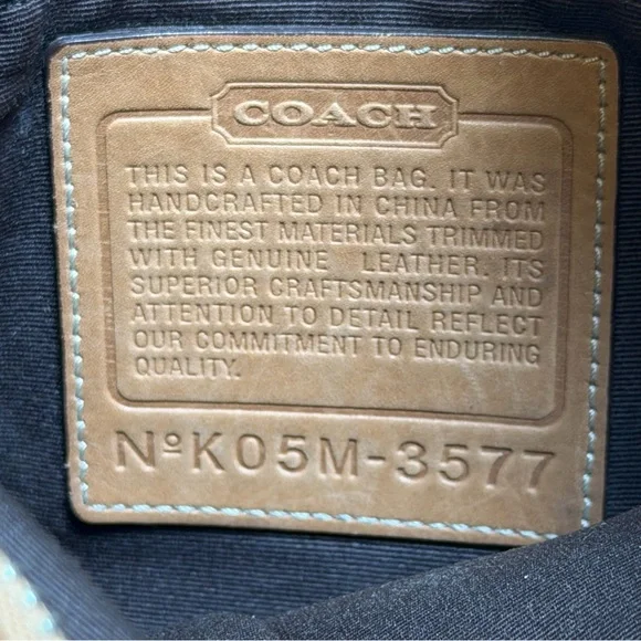 Coach C Brown Small Shoulder Bag - Picture 4 of 9